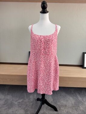 Old Navy Pink Floral Mini Dress - NWOT